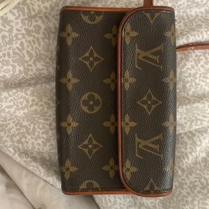 louis Vuitton monogram waist bag